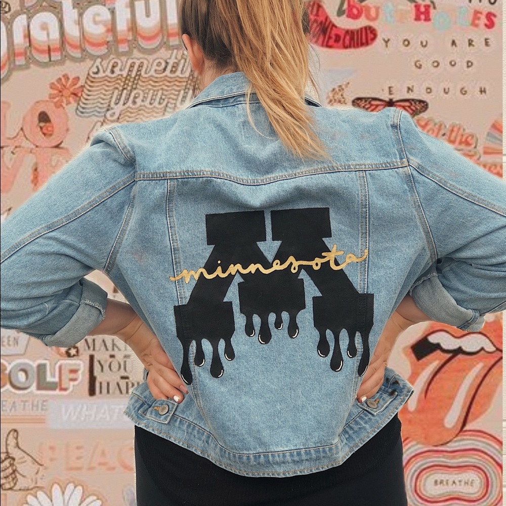 CUSTOM UNIVERSITY OF MINNESOTA GAME DAY JACKET 🌟